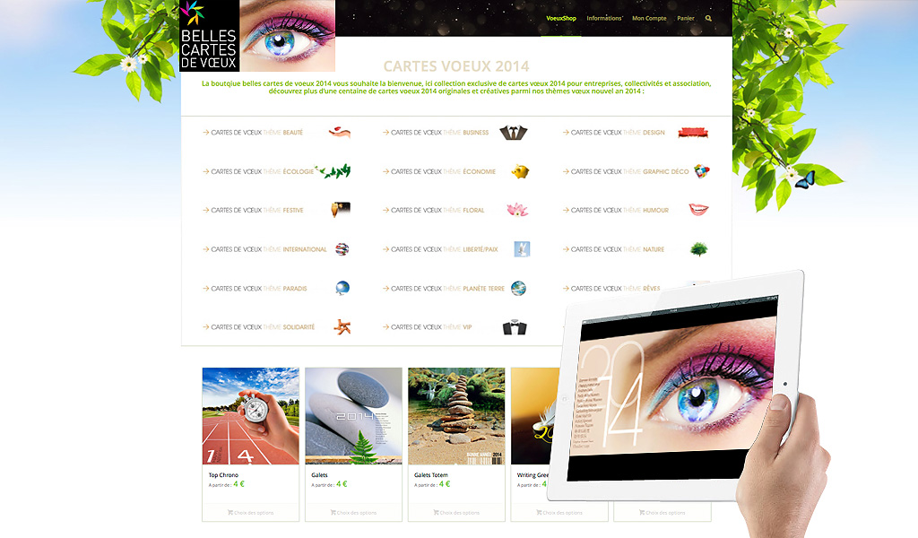 SHOP-in : votre force de vente sur internet : notre solution e-commerce